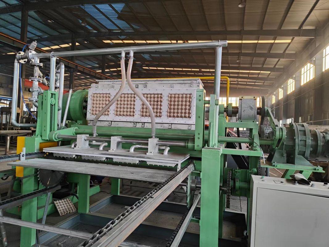 70-150KW 2000-3000 PC / H Máy chế tạo khay trứng quay tự động đầy đủ Giá Máy tạo khay trứng cho khay trứng bột