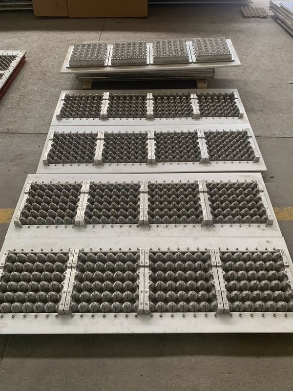 Máy đựng trứng bằng giấy ván lồi có phê duyệt CE 300kg/h tiêu thụ giấy