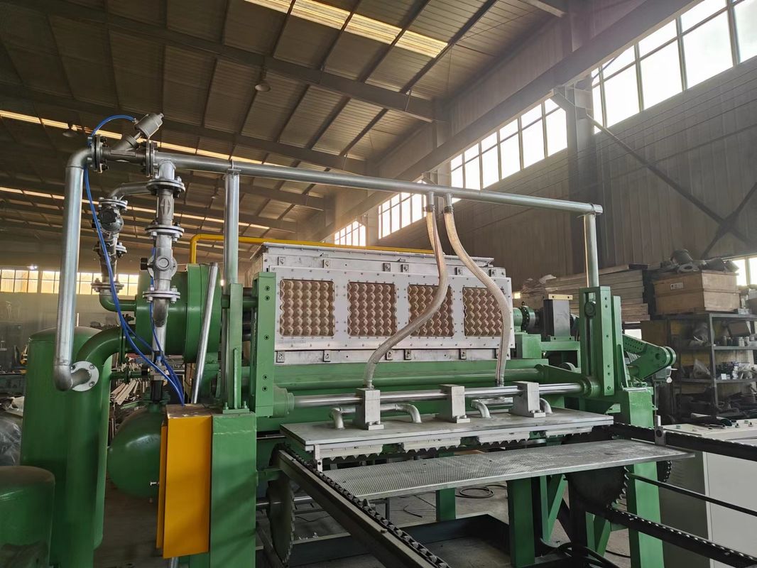 Sản xuất theo mẫu Máy khay trứng quay Loại giấy tái chế quay