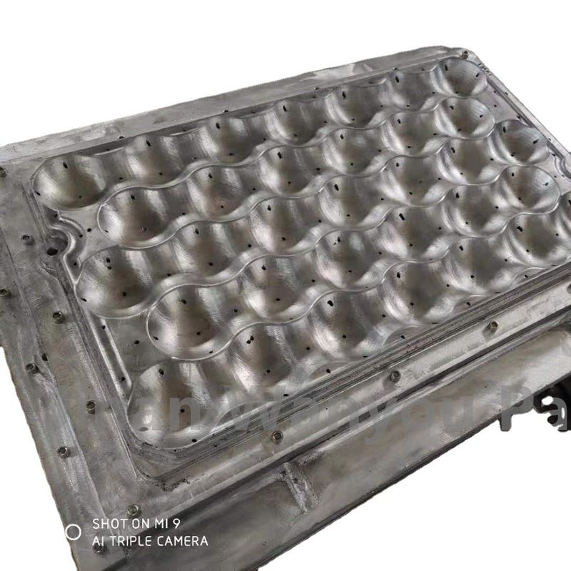 Máy chế tạo đĩa trứng giấy bột có dung lượng cao Bao bì phim nhựa 30-45kw