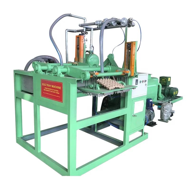 Khuôn tạo hình nhựa sấy khô 380V / 50Hz Ý tưởng kinh doanh nhỏ Máy làm khay đựng trứng