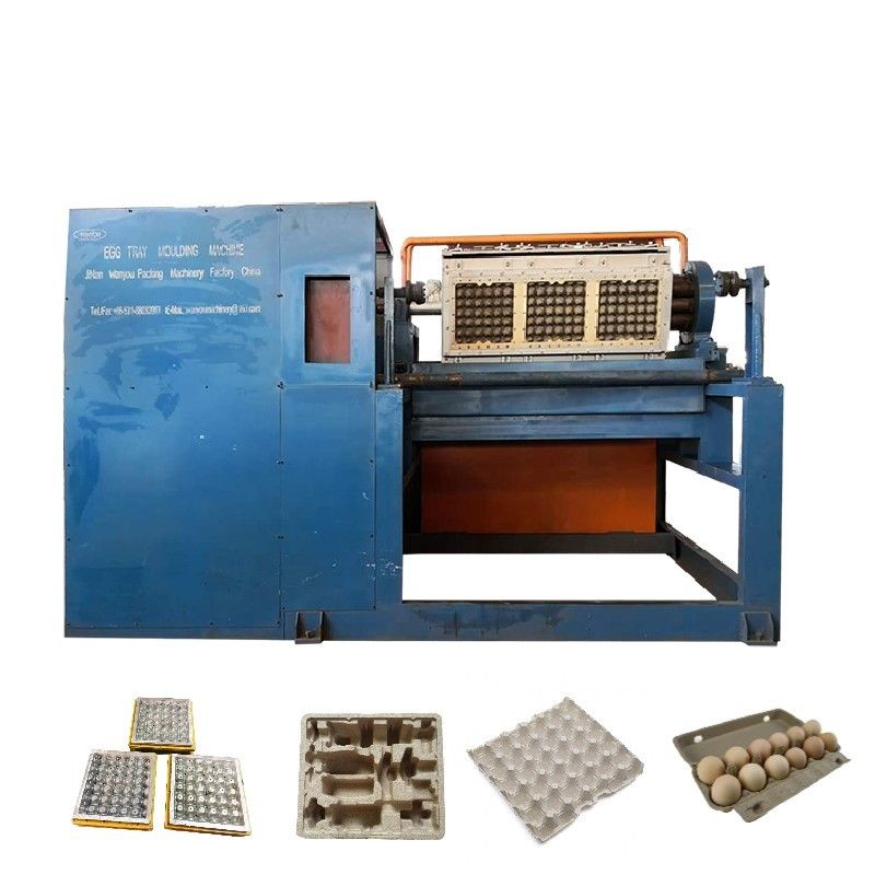 Máy đúc bột giấy có thể tùy chỉnh công suất lớn 70-150kw để chế tạo khay trứng
