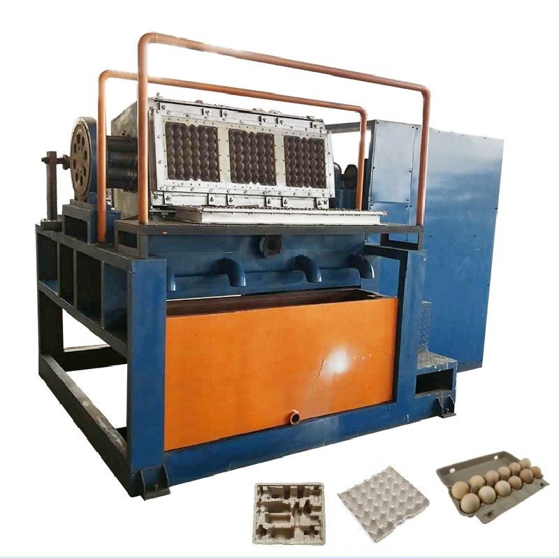 Thiết kế tùy chỉnh Máy khay trứng quay để đúc bột giấy thải 150-450kg / h