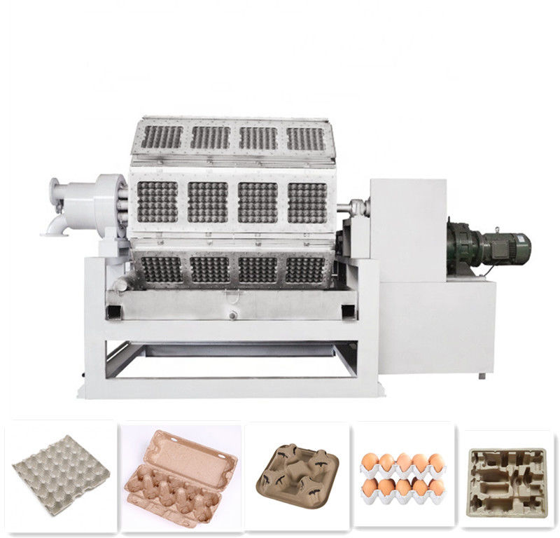 Thiết kế tùy chỉnh Máy khay trứng quay để đúc bột giấy thải 150-450kg / h