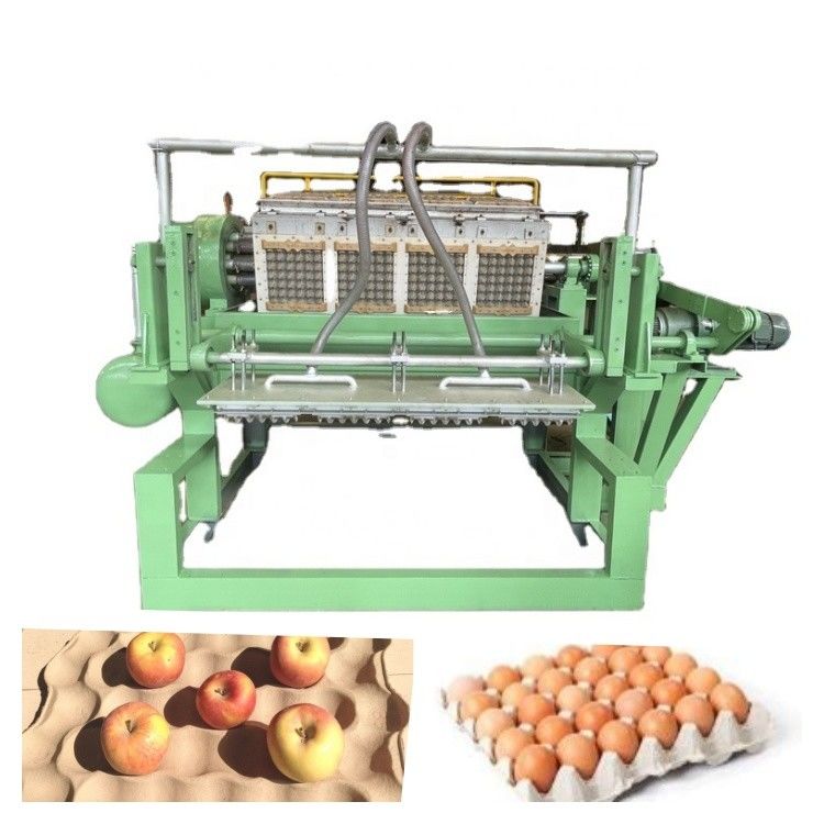 Thiết kế tùy chỉnh Máy khay trứng quay để đúc bột giấy thải 150-450kg / h