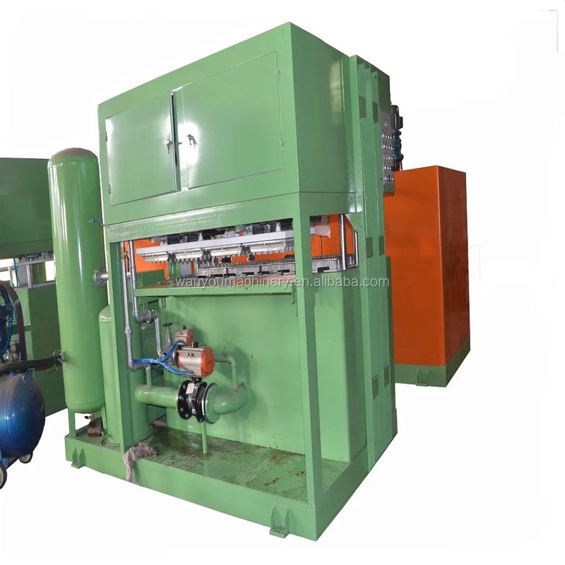 Khuôn tạo hình nhựa sấy khô 380V / 50Hz Ý tưởng kinh doanh nhỏ Máy làm khay đựng trứng