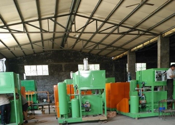 2000 chiếc / h Máy làm thùng trứng công suất lớn, Dây chuyền sản xuất khay trứng tự động