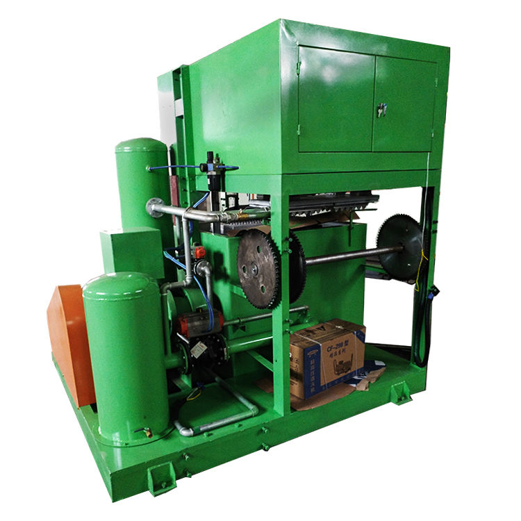 35KW Máy đựng trứng giấy nhỏ 700pcs/h cho dòng sản xuất sấy nắng PLC điều khiển