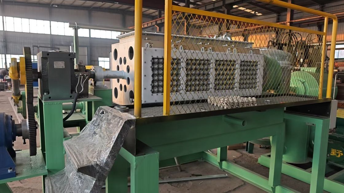 Máy nạp trứng giấy tái chế tự động mới của WANYOU Máy đúc bột máy chế tạo máy điều khiển PLC Bảng màn hình cảm ứng 2500-3000pcs /h