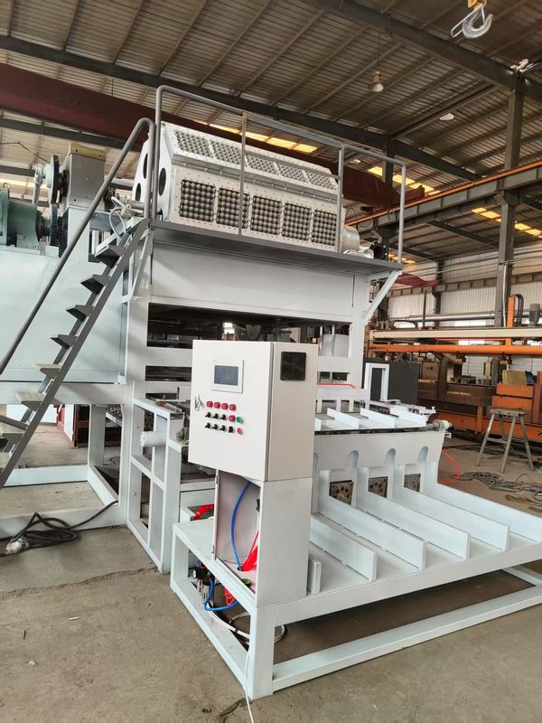 Máy đóng gói khay trứng hoàn toàn tự động 5 * 8 Mold Capacity Full Automatic Egg Tray Packaging Machine / Pulp Moulding Equipment / Lưới sản xuất khay trứng với bảng điều khiển cảm ứng PLC