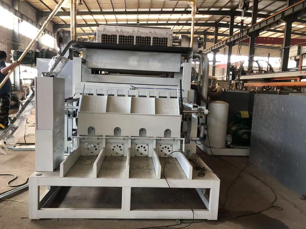 PLC Control Rotary Type Egg Carton Maker Egg Carton Machine Đường dây sản xuất Máy đúc nồi trứng