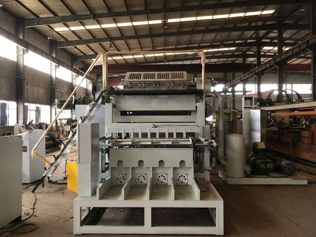 PLC Control Rotary Type Egg Carton Maker Egg Carton Machine Đường dây sản xuất Máy đúc nồi trứng