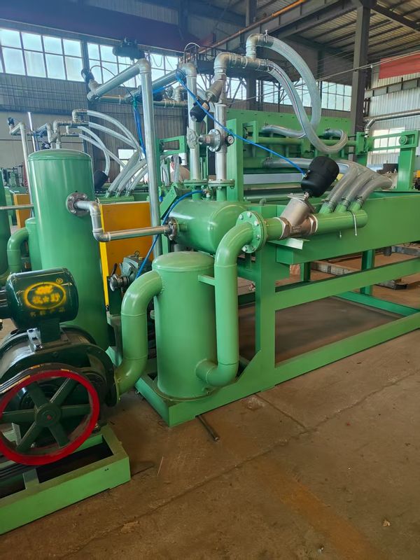 Máy làm khay trứng bằng giấy có cấu trúc đơn giản được điều khiển bằng PLC 700-1500 chiếc mỗi giờ dành cho doanh nghiệp nhỏ