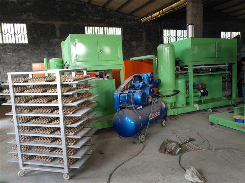 Đường dây sản xuất nồi trứng loại tương ứng, Máy đúc bột giấy 20kw-80kw