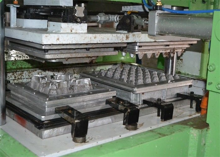 350 -3000 PC / H Máy chế tạo khay trứng bột với tốc độ sản xuất cao