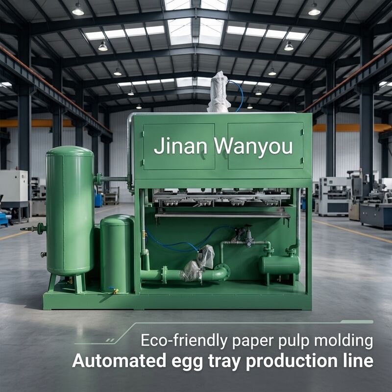 Tự động 20-45kw 1500pcs Per Hour Egg Tray Machine EggTray dây chuyền sản xuất để làm cho trứng đĩa trứng hộp hộp giày nồi nồi trẻ em PLC điều khiển khuôn nhôm