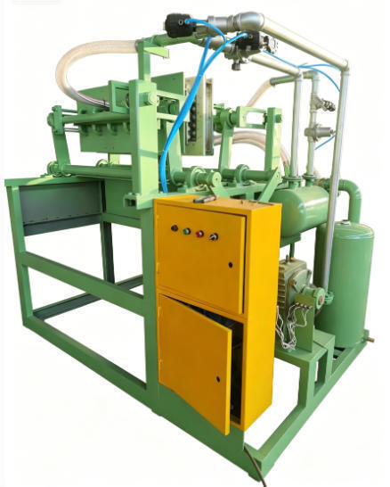 Tự động 20-45kw 1500pcs Per Hour Egg Tray Machine EggTray dây chuyền sản xuất để làm cho trứng đĩa trứng hộp hộp giày nồi nồi trẻ em PLC điều khiển khuôn nhôm
