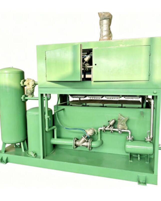 Máy nhỏ 1300-1500pcs Per Hour Egg Tray Máy hộp trứng Máy để làm hộp trứng hộp trứng giày nệm nệm trẻ em ốp nhôm PLC điều khiển