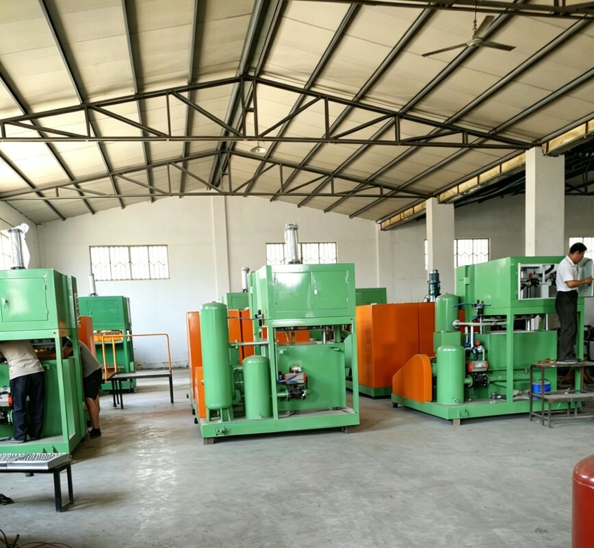 Máy nhỏ 1300-1500pcs Per Hour Egg Tray Máy hộp trứng Máy để làm hộp trứng hộp trứng giày nệm nệm trẻ em ốp nhôm PLC điều khiển