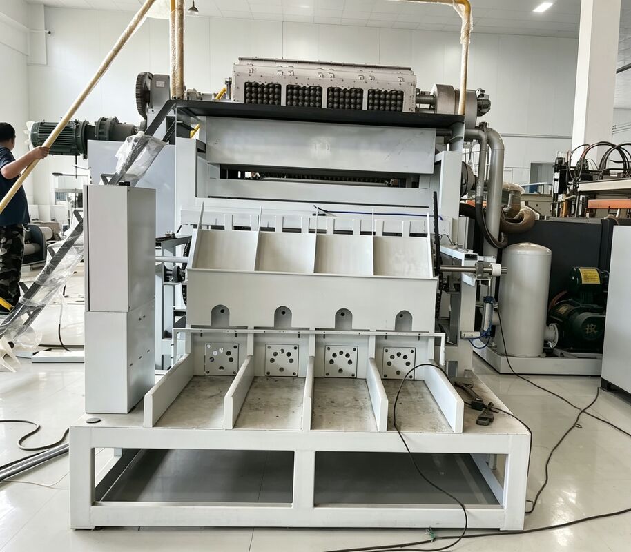Máy tạo hình khay trứng quay WANYOU WY-1 với điều khiển tự động PLC cho sản xuất 2500-3000 chiếc/h bằng bột giấy tái chế