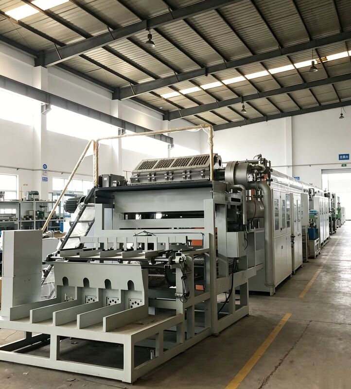 2000-3000PCS/H Máy Tray trứng xoay.