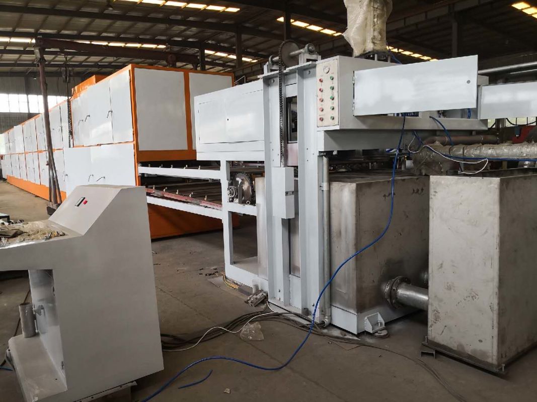 Máy đúc bột giấy tùy chỉnh, Máy đựng trứng giấy lò sấy kim loại với điều khiển PLC