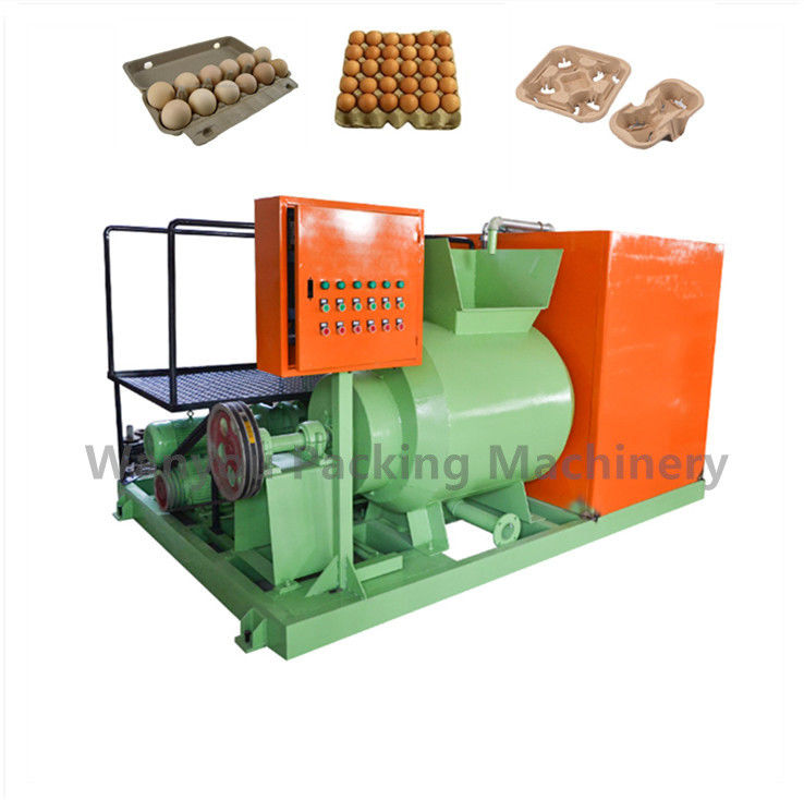 Chuyên nghiệp tái chế giấy bột trứng nồi nồi máy đúc nồi trứng dây chuyền sản xuất PLC điều khiển