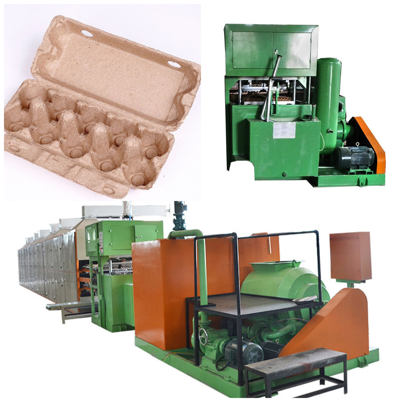 Máy đúc đĩa trứng giấy ướt để đúc bột