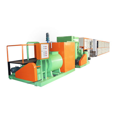 Máy chế tạo đĩa trứng giấy thân thiện với môi trường Hệ thống tạo chân không Máy đúc bột