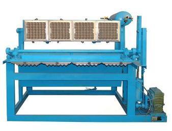 1300-1500pcs/h Pulp Molding Machine Semi-automatic Customized Molds