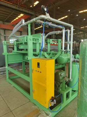 Small WANYOU Automatic Recycled Paper Egg Tray Machine Pulp Molding Machine Simple Structure Bearing Motor Gear