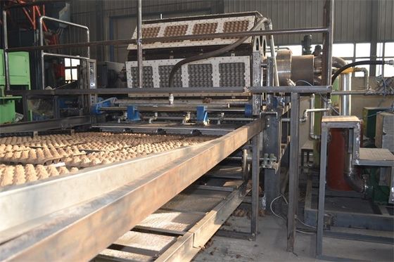 Máy ép bột giấy thải công suất lớn để làm bao bì trứng
