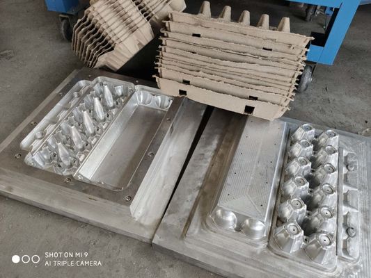 Máy khay trứng giấy 20/30/6/12/15/18 Khuôn khay bột giấy khoang cho các sản phẩm bột giấy đúc
