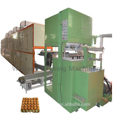 Máy chế tạo khay trứng hoàn toàn tự động Thiết bị đúc bột giấy tái chế
